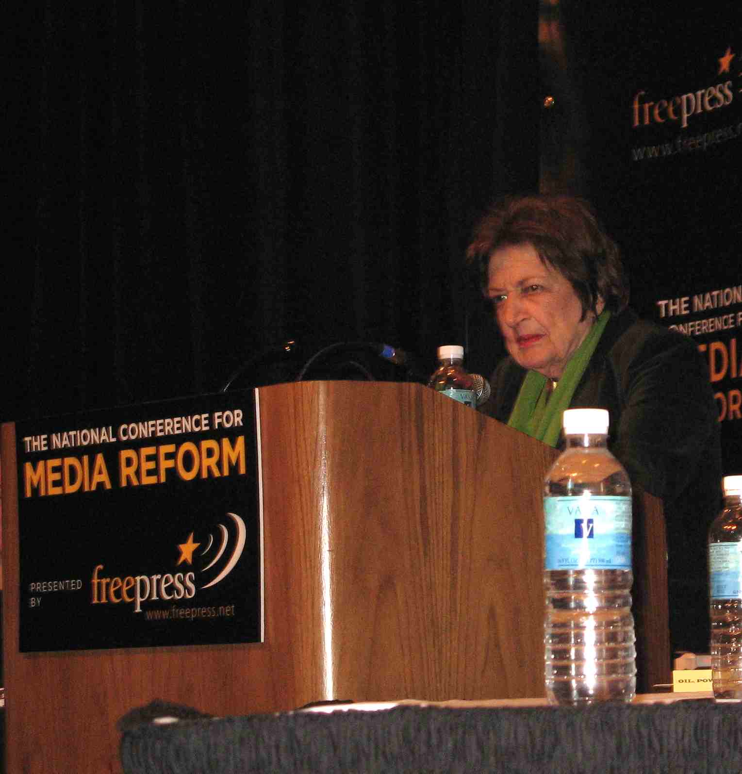 National Conference for Media Reform - The Press at War and the War on the Press 2 Helen Thomas.jpg