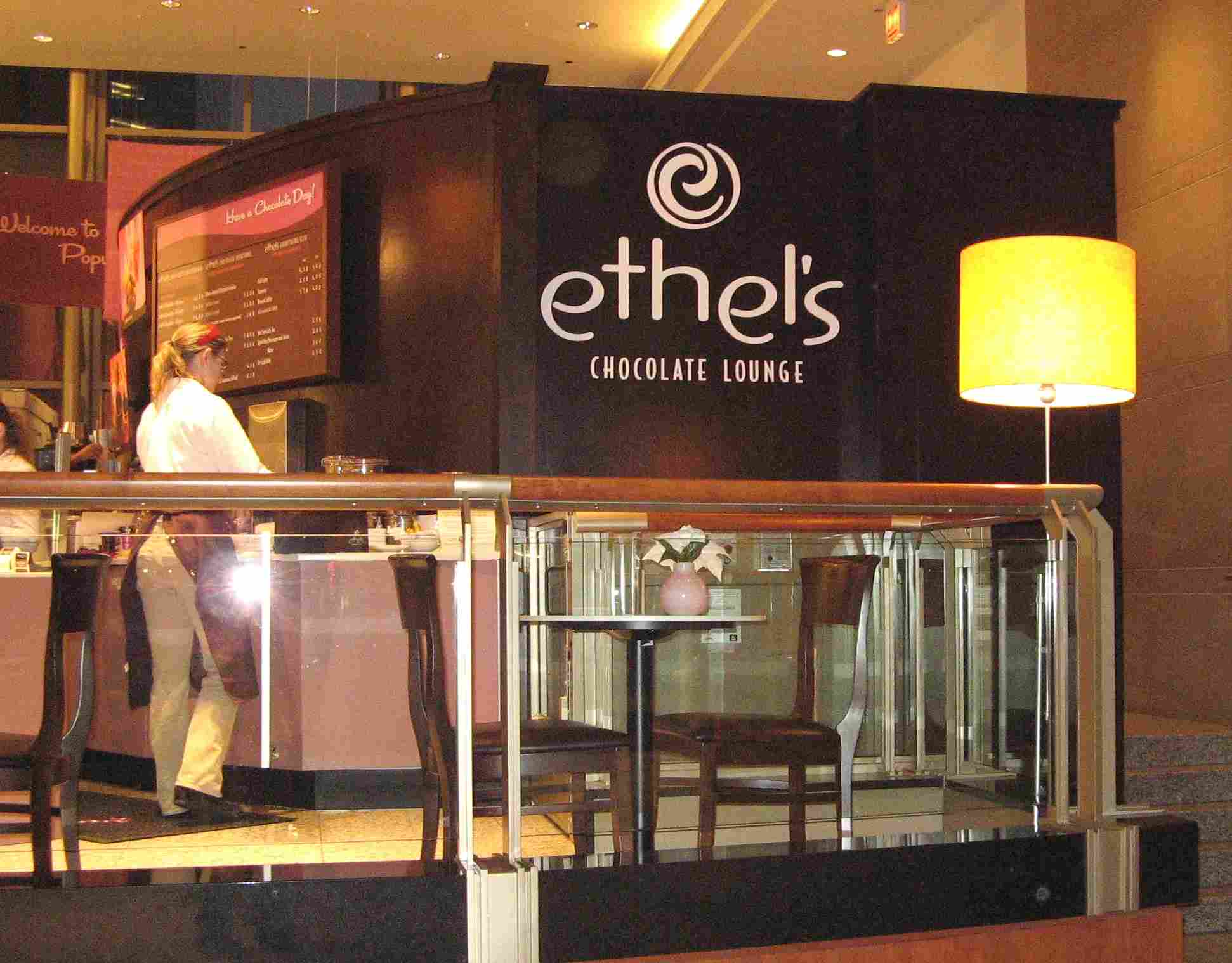 Is it disgusting? That depends on whose it is. 1 chocolate shop.jpg