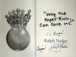 dsc02674 The author's signed copy of Nader's new book