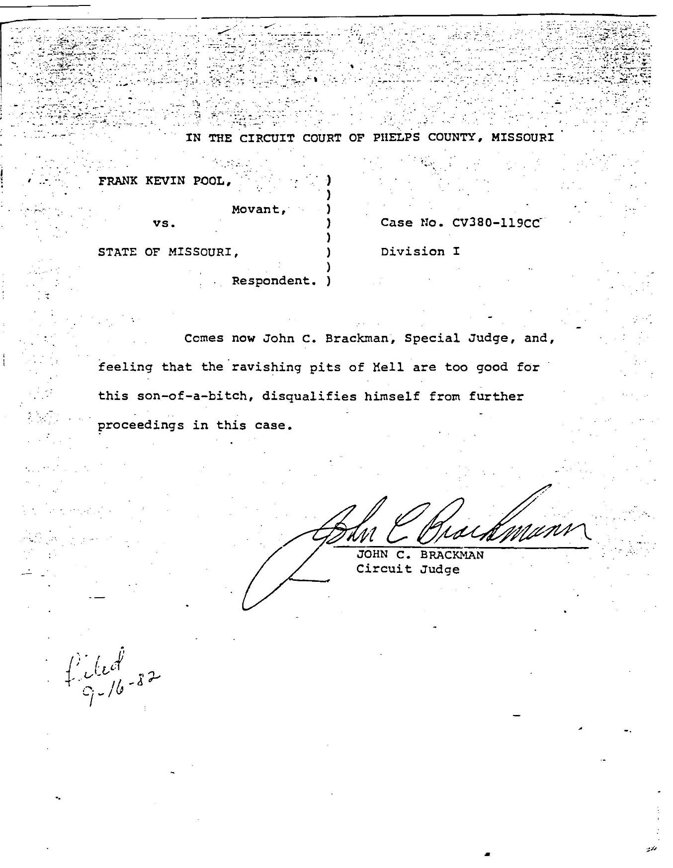 brackman-order-1 brackman-order-1