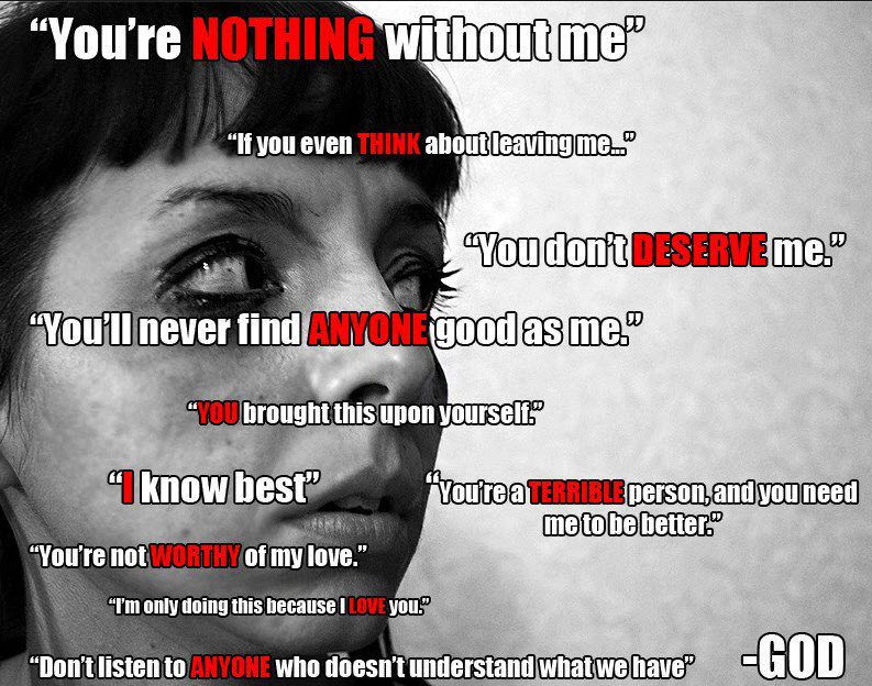God as abusive relationship