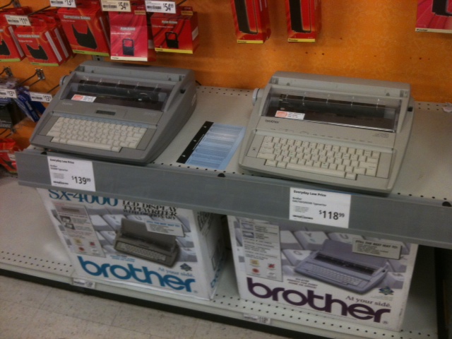 typewriter