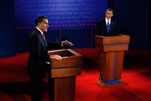 Obama And Romney Square Off In First Presidential Debate In Denver debate