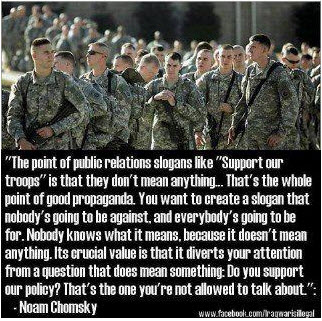 Support the troops