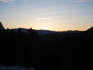 Colorado sunset no changes Colorado sunset no changes