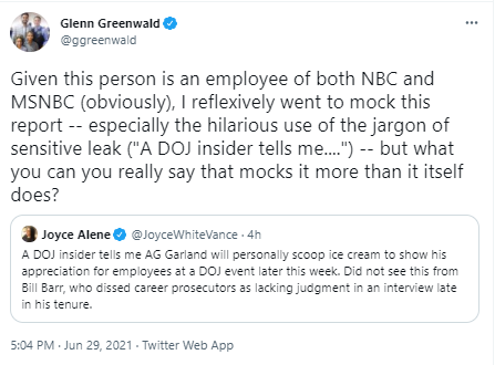 The Mind of a Law Professor and MSNBC News Analyst at Work 1 ice cream