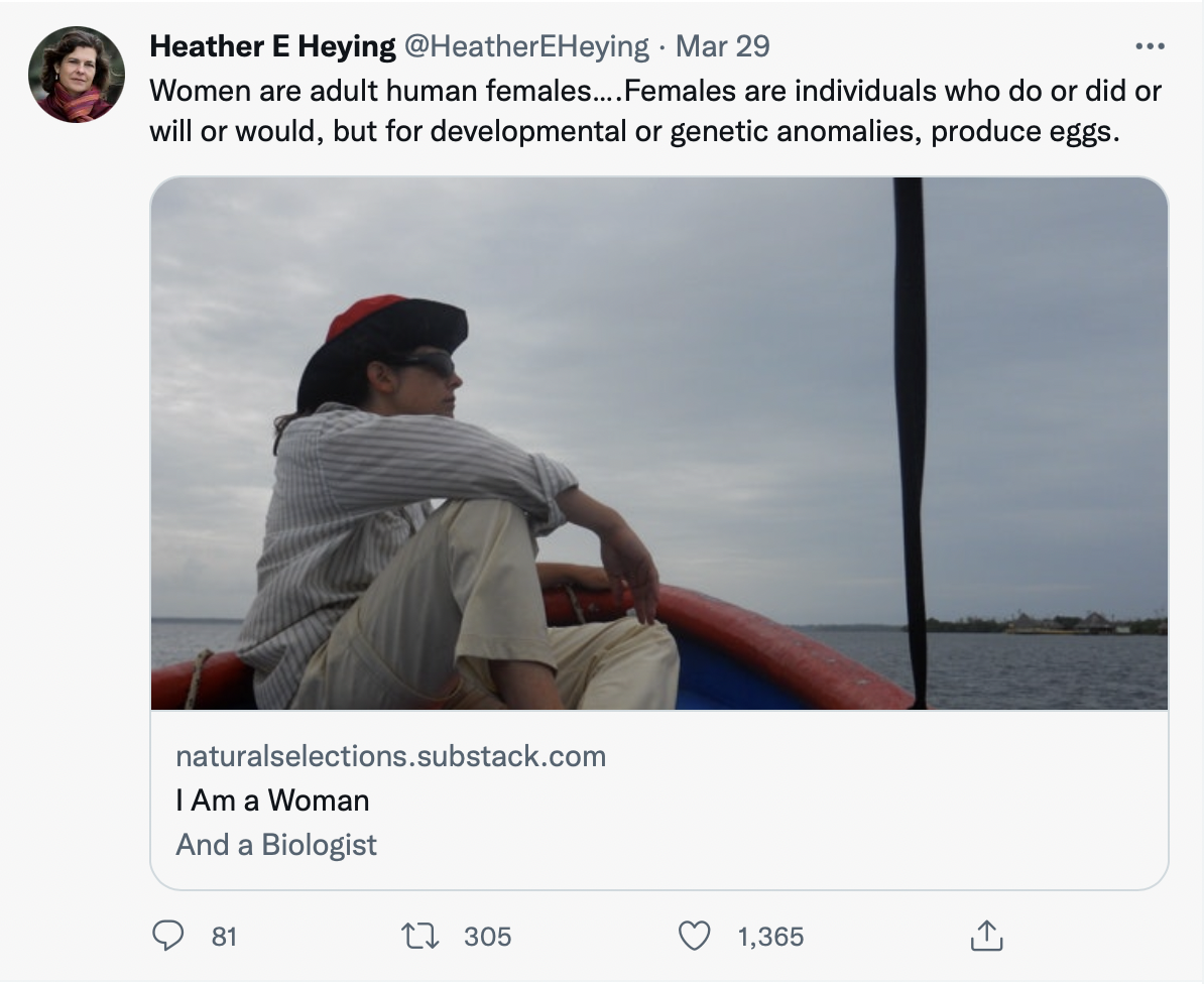 A Woman Biologist Defines "Woman" 1 Screen Shot 2022 04 09 at 1.49.09 AM