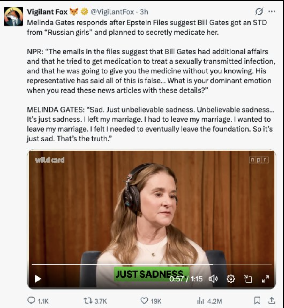 Bill Gates, COVID, Epstein, Greed, Lying, Etc 5 Screenshot 2026 02 06 at 12.14.39 AM