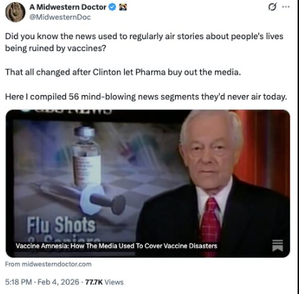 "Safe and Effective"? New Documentary, "An Inconvenient Study" Proves Harm and Lack of Informed Consent re Vaccinations 5 Screenshot 2026 02 12 at 12.52.17 PM
